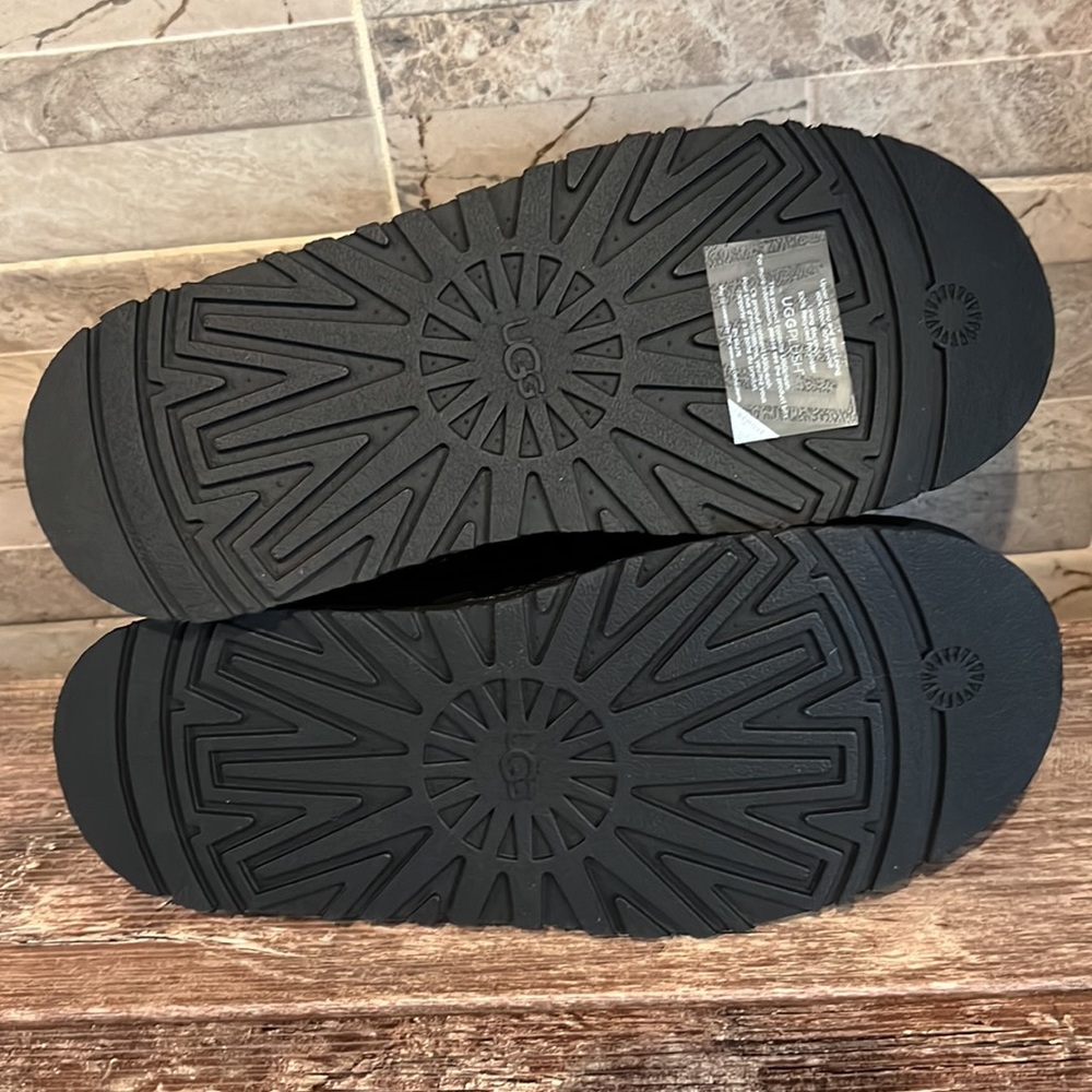 NEW UGG Tazz Platform Slipper Black Size 8 - Picture 10 of 10